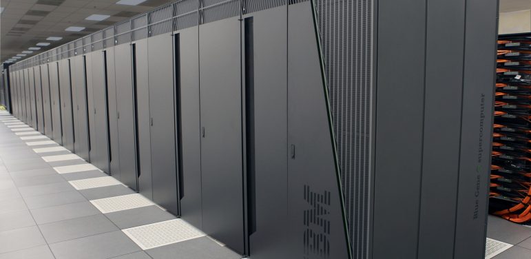 Image of IBM supercomputer
